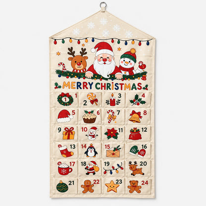 Canvas Wall-Hanging Advent Calendar