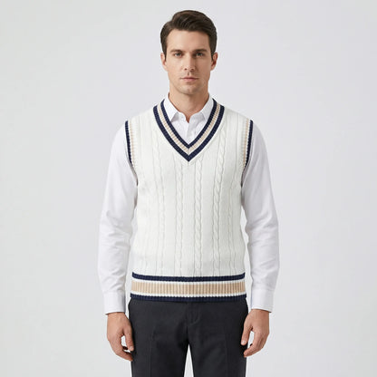 Casual Preppy Sweater Vest