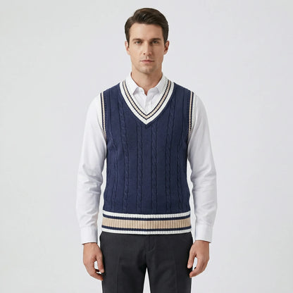 Casual Preppy Sweater Vest