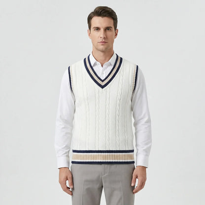 Casual Preppy Sweater Vest