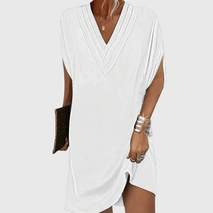Image of Cheri | Women's V-Neck Mini Dress