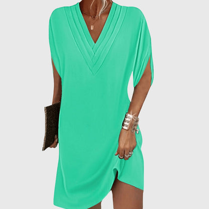 Image of Cheri | Women's V-Neck Mini Dress