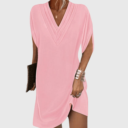 Image of Cheri | Women's V-Neck Mini Dress
