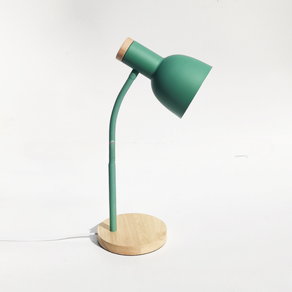 Children's Room Table Lamp with Metal Shade