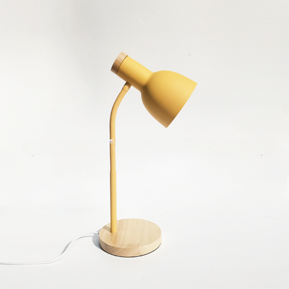 Children's Room Table Lamp with Metal Shade