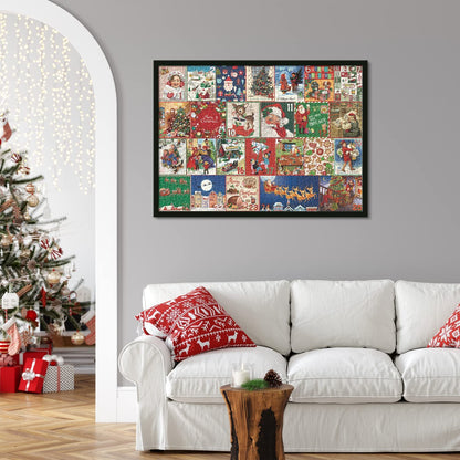 Christmas Advent Calendar 1000-Piece Jigsaw Puzzle
