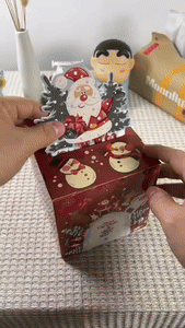 Christmas Gift Money Pull Box