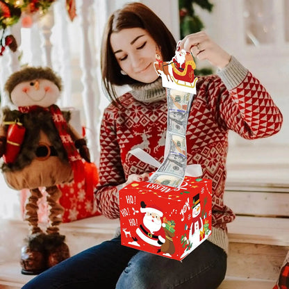 Christmas Gift Money Pull Box
