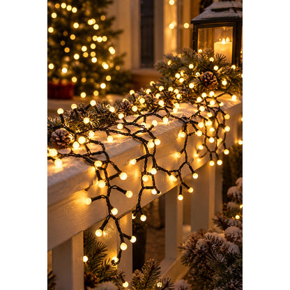 Christmas String Lights with 300 LEDs, 8 Functions and Timer