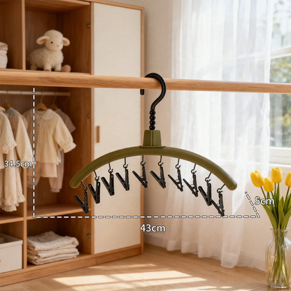 Christmas Tree Drying Rack with Clips