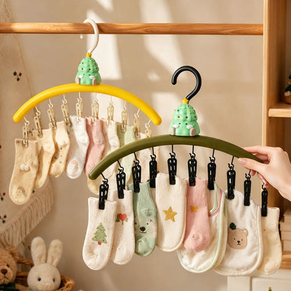 Christmas Tree Drying Rack with Clips