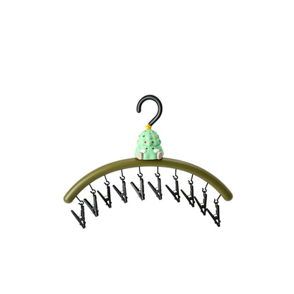 Christmas Tree Drying Rack with Clips
