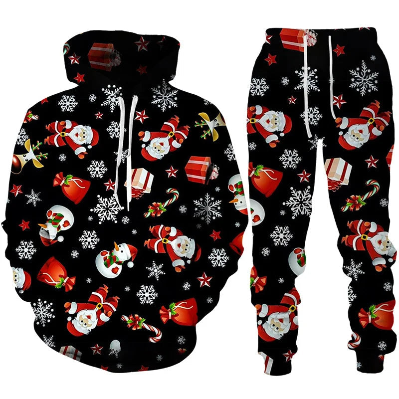 Christmas Vibes Men's Loungewear Set