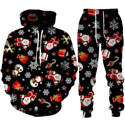 Christmas Vibes Men's Loungewear Set