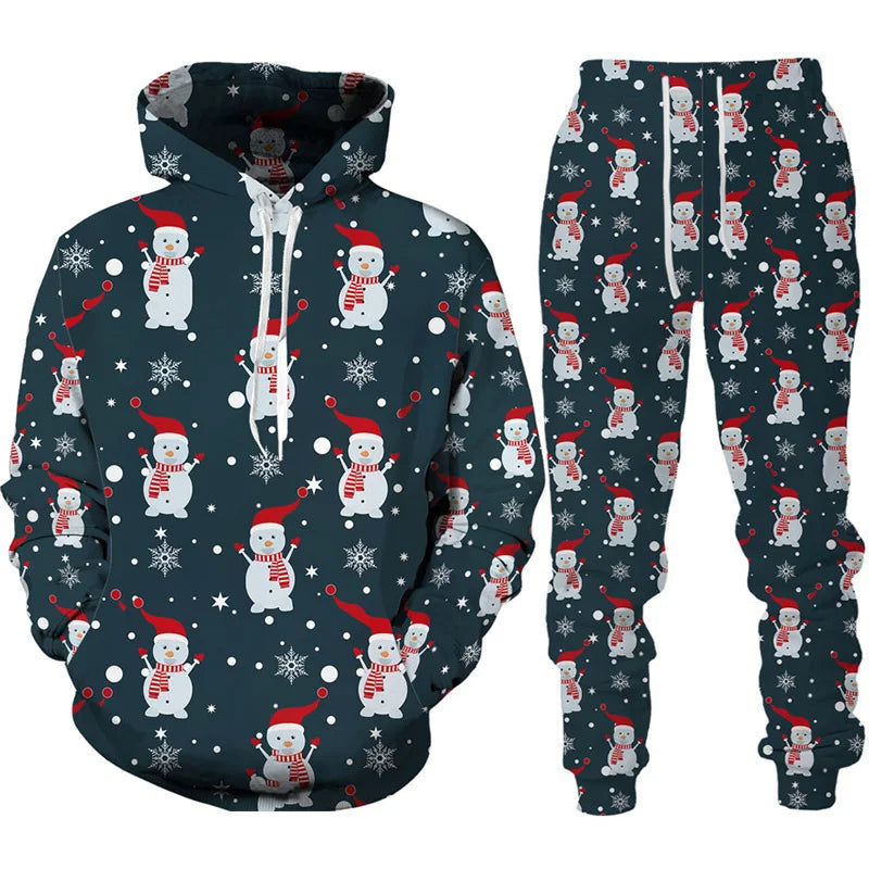 Christmas Vibes Men's Loungewear Set