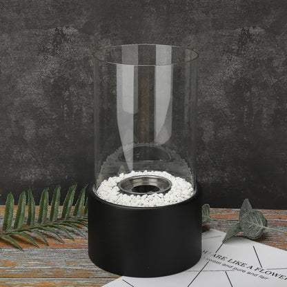 Classic Open-Flame Oil Table Lamp