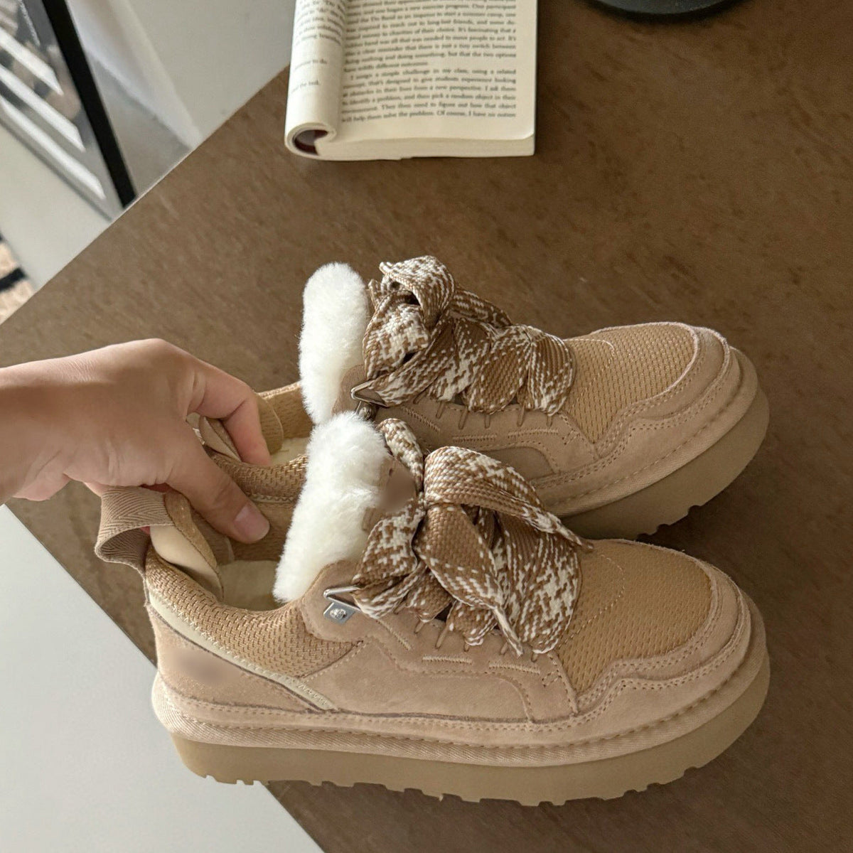 Comfortable and Warm Suede Winter Boots