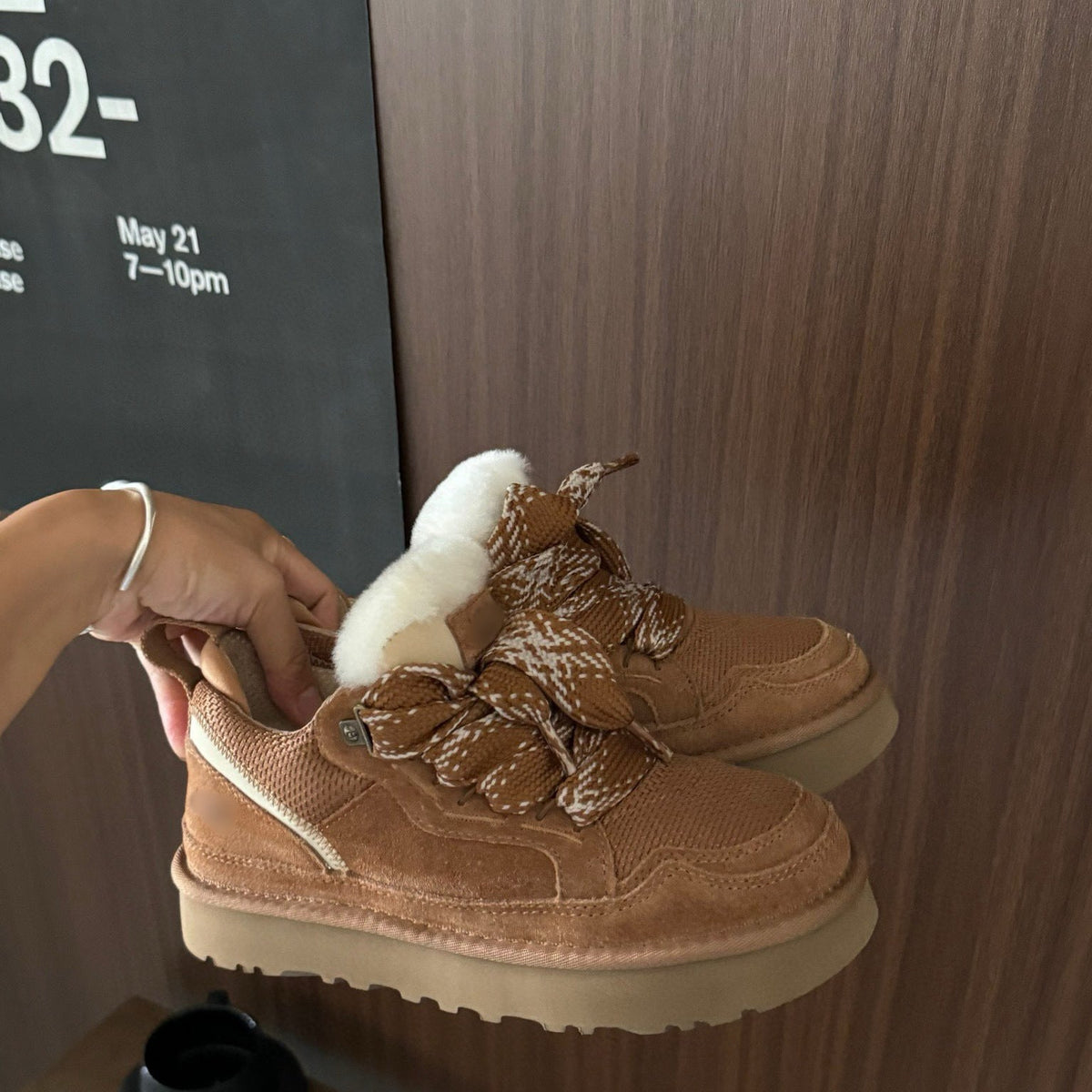 Comfortable and Warm Suede Winter Boots