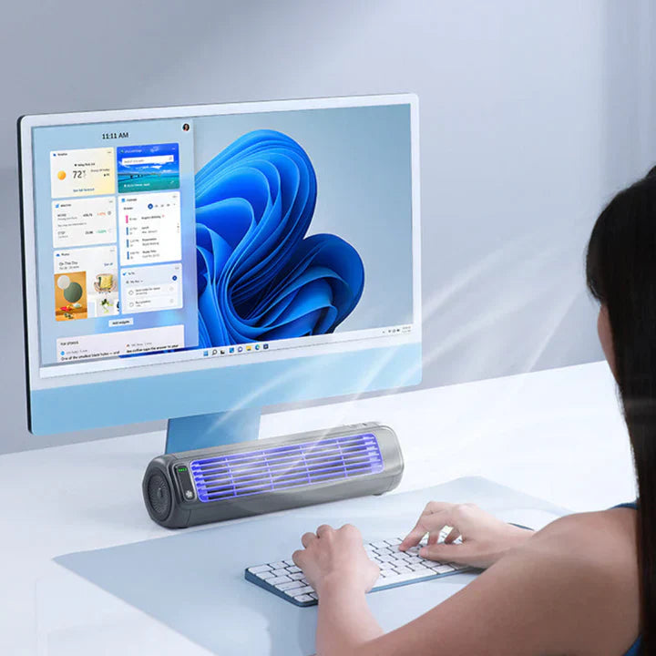 Cordless Bladeless Air Cooler for Desks