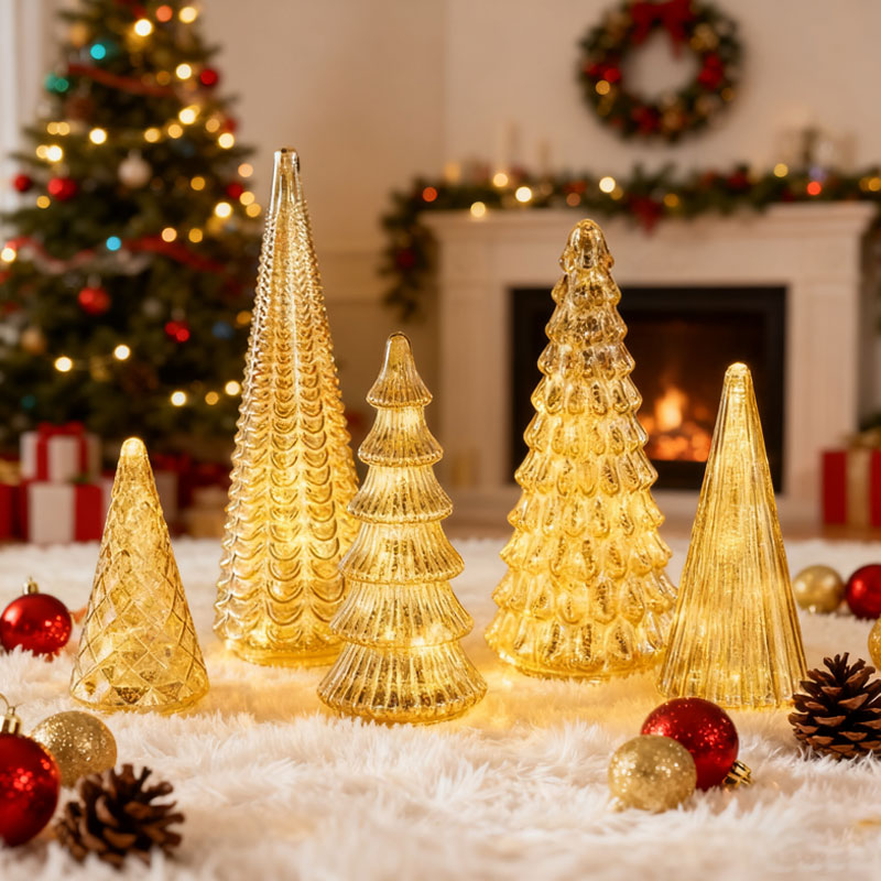 Crystal Christmas Tree Set