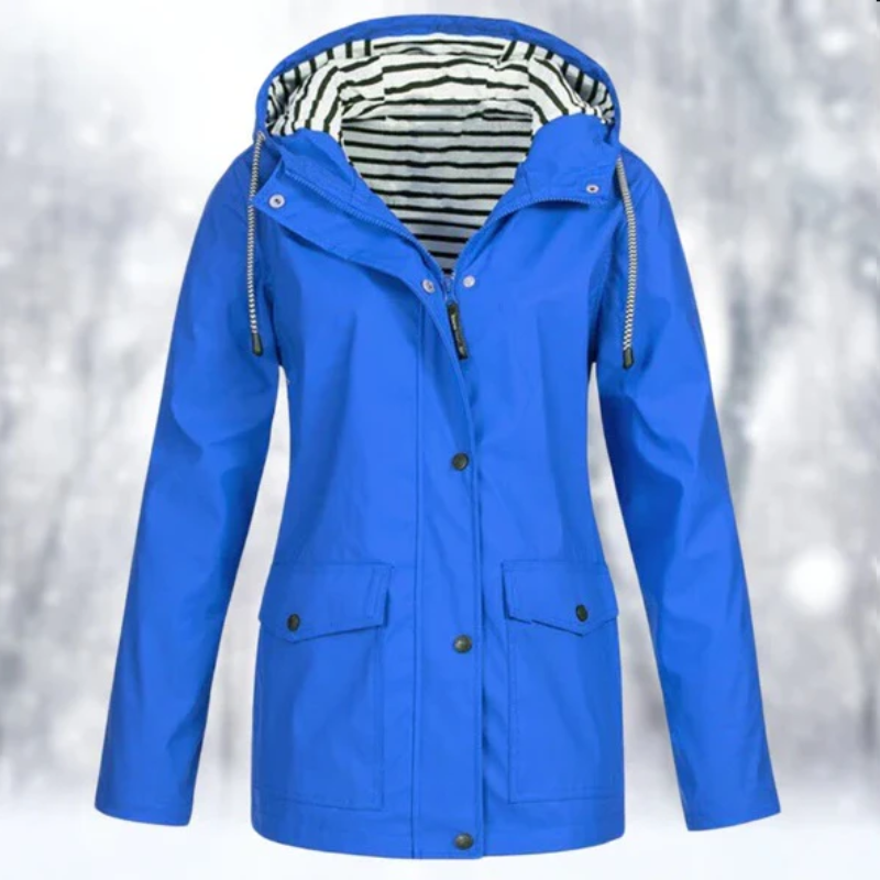 Teresa | Women's Hooded Raincoat - Image 5