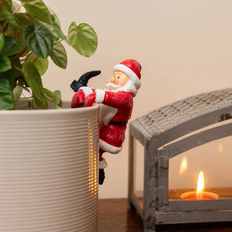 Decorative Festive-Style Snowman Plant Decoration