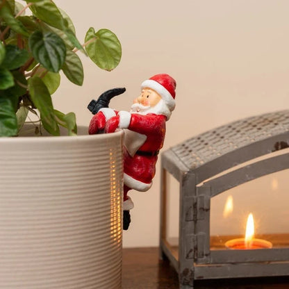 Decorative Festive-Style Snowman Plant Decoration