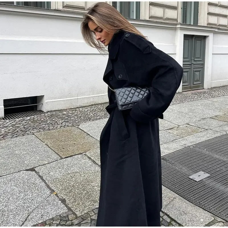 Cheri | Women's Double-Breasted Trench Coat - Image 2