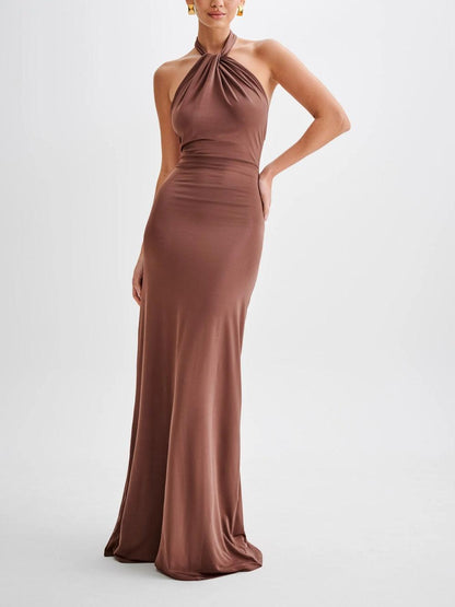 Image of Diane | Women's Sleeveless Bodycon Maxi Dress