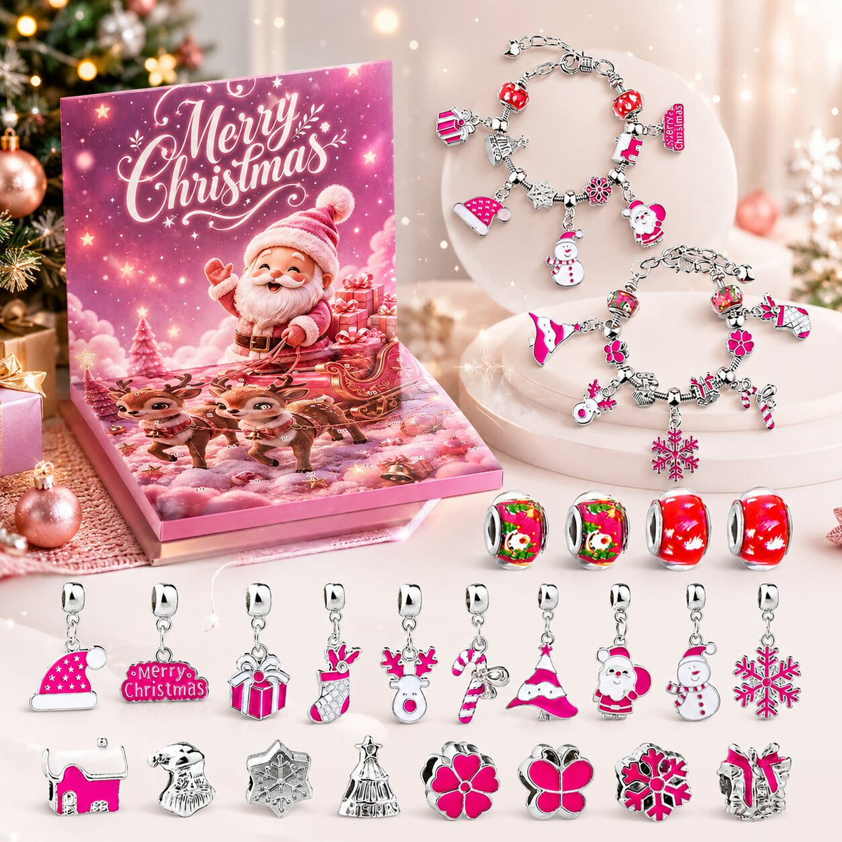 DIY Bracelet Advent Calendar - 24-Day Jewelry Making Countdown