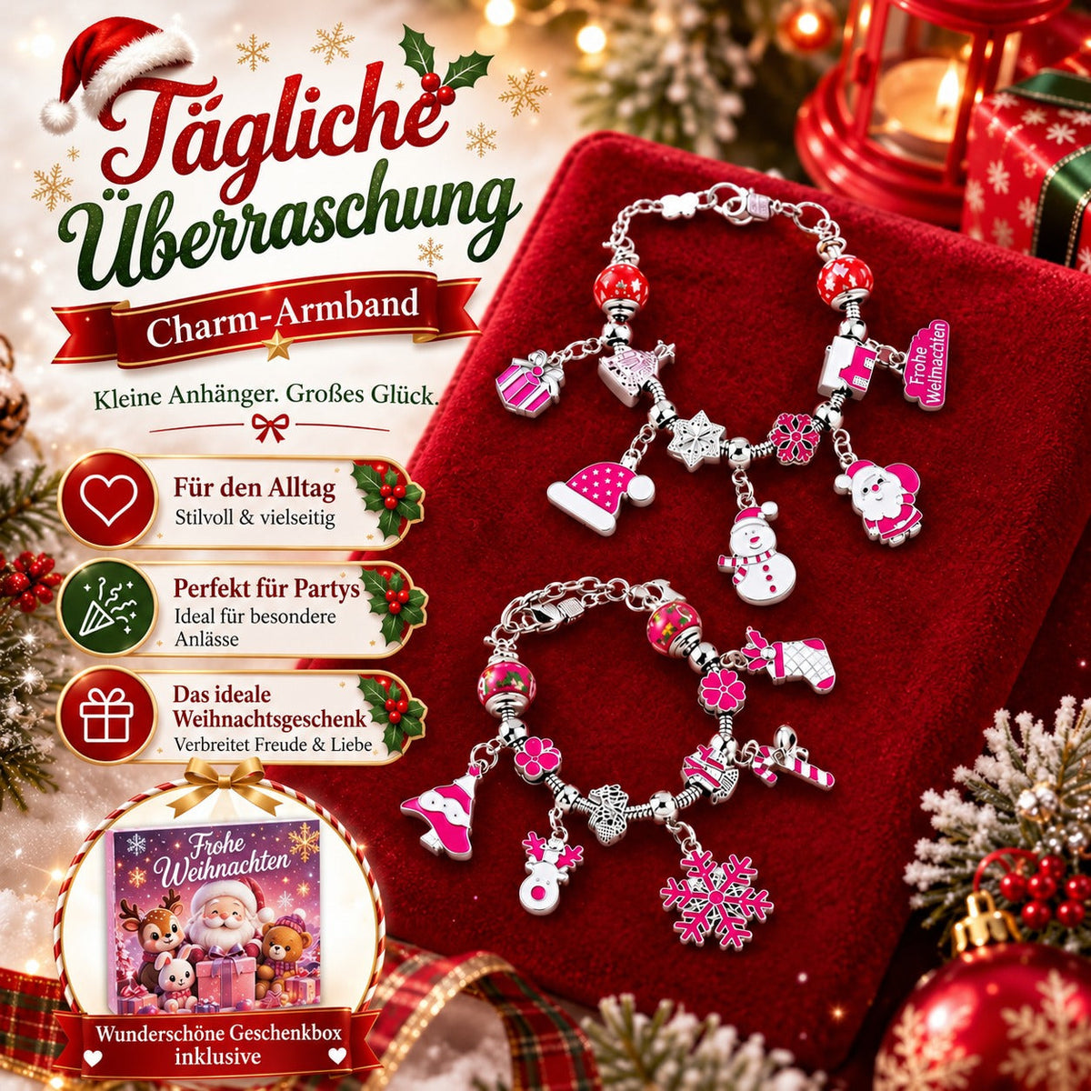 DIY Bracelet Advent Calendar - 24-Day Jewelry Making Countdown