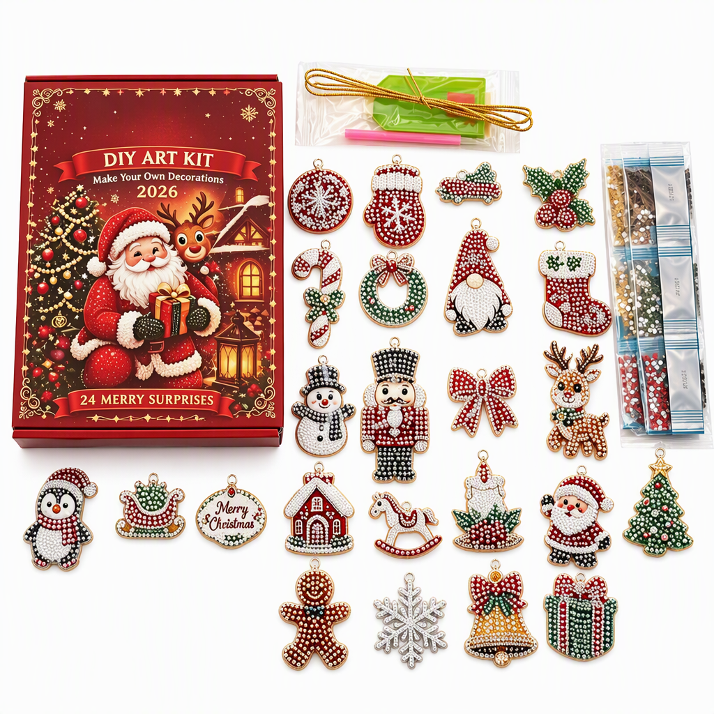DIY Christmas Decoration Advent Calendar 2026 – 24 Days