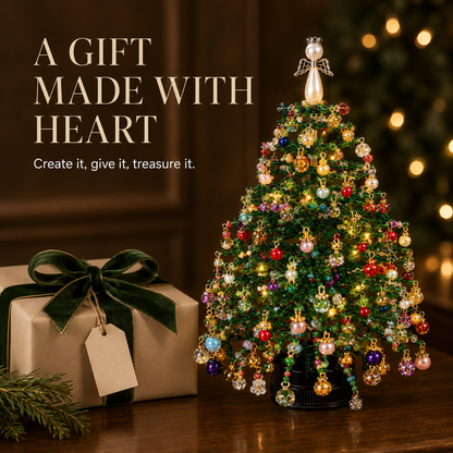DIY Lighted Seasonal Tabletop Tree Kit