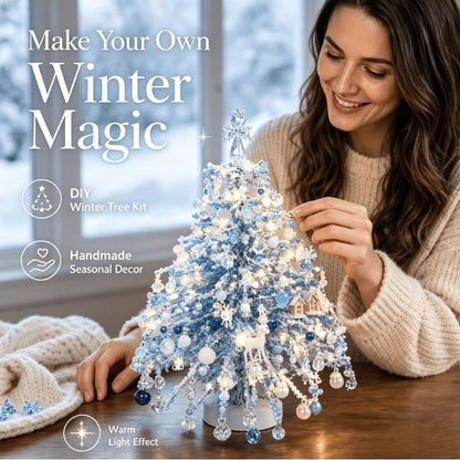 DIY Lighted Seasonal Tabletop Tree Kit
