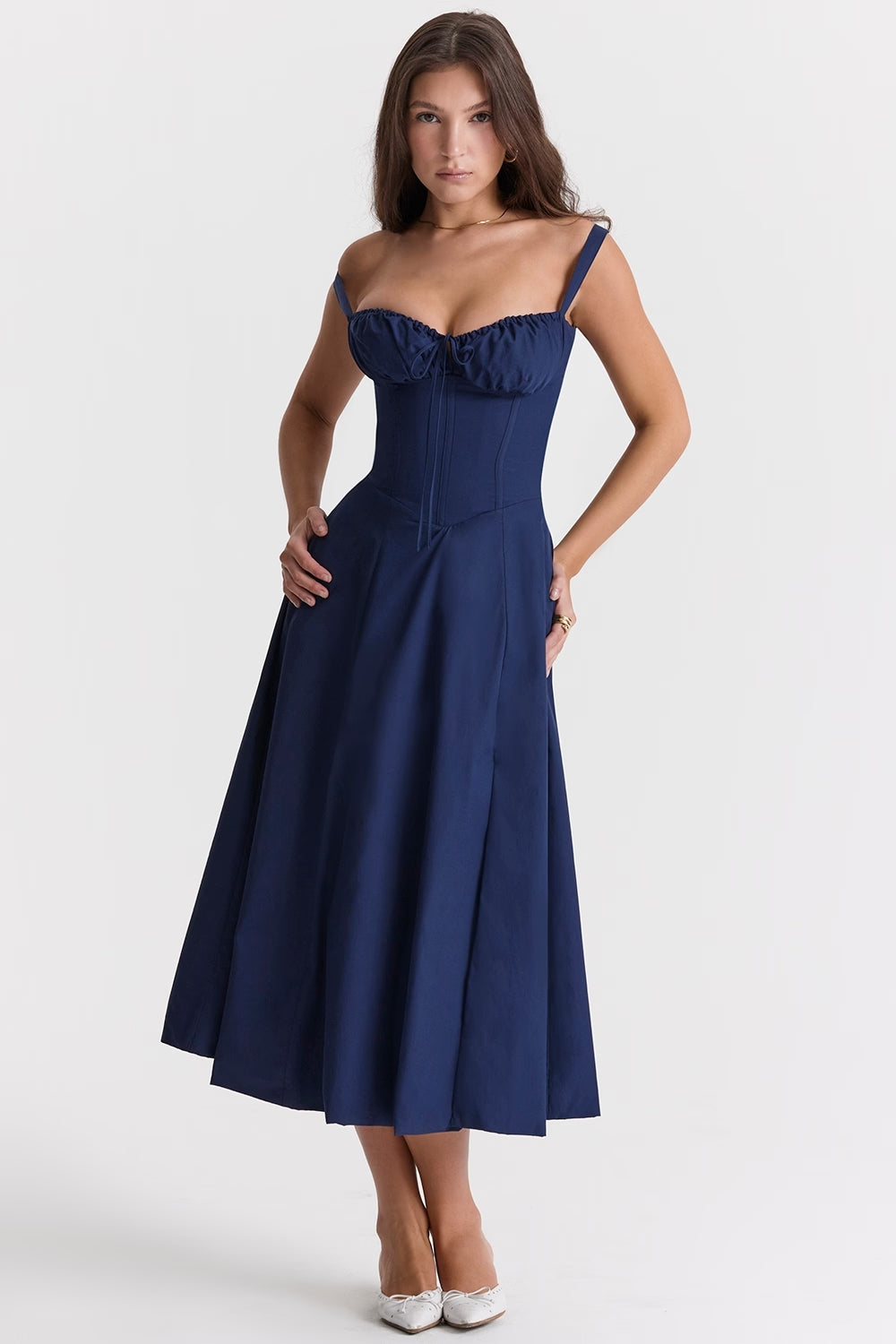 Sally | Angie Spring Dress - Floral Print Party Dress - Image 6
