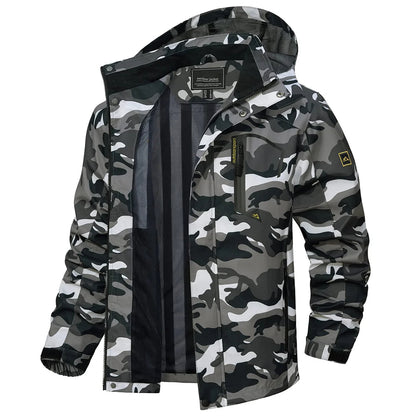 Dorian | Men's Lightweight Hooded Rain Jacket - Image 1
