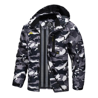 Dorian | Men's Lightweight Hooded Rain Jacket - Image 2