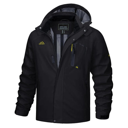 Dorian | Men's Lightweight Hooded Rain Jacket - Image 2