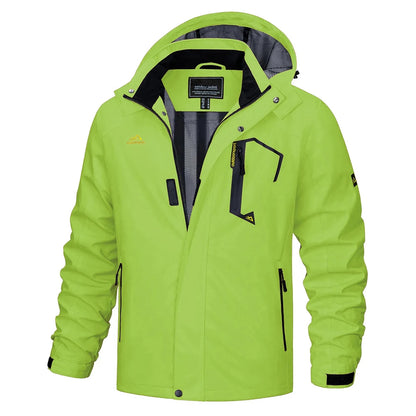 Dorian | Men's Lightweight Hooded Rain Jacket - Image 2