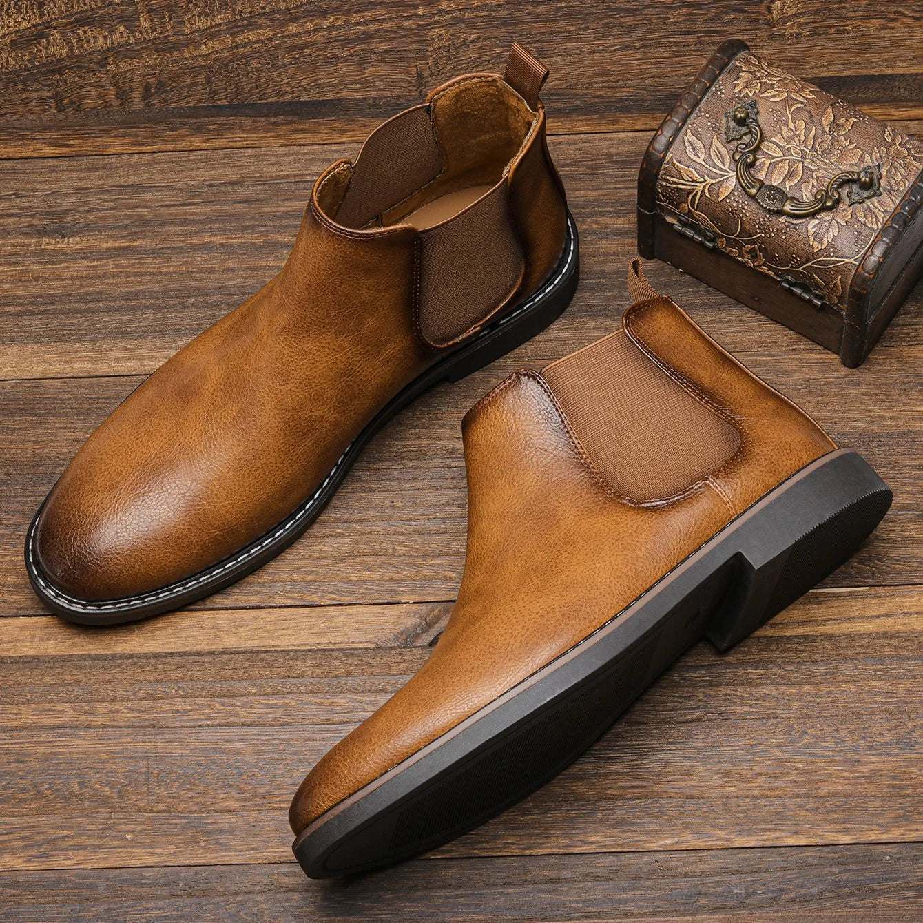 Grayson | Stylish and Comfortable Ankle Boots - Image 1