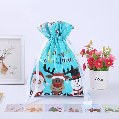 Drawstring Gift Wrapping Bags (5-Pack)