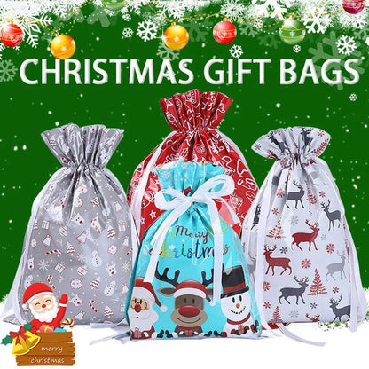 Drawstring Gift Wrapping Bags (5-Pack)