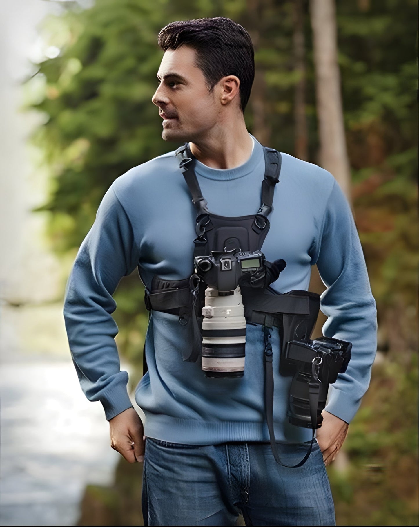 Dual Camera Harness – Quick-Access Design, Lightweight & Breathable Comfort