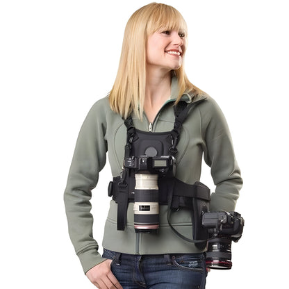 Dual Camera Harness – Quick-Access Design, Lightweight & Breathable Comfort