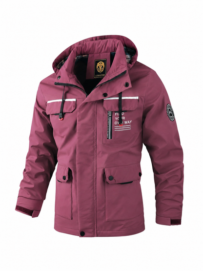 Dwight | Men's Hooded Utility Jacket - Image 1