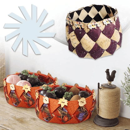 Eco-Friendly Woven Storage Basket Template