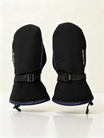 Electric Heated Gloves - Dual-Sided, 10,000 mAh USB Rechargeable, Waterproof for Skiing & Motorcycle