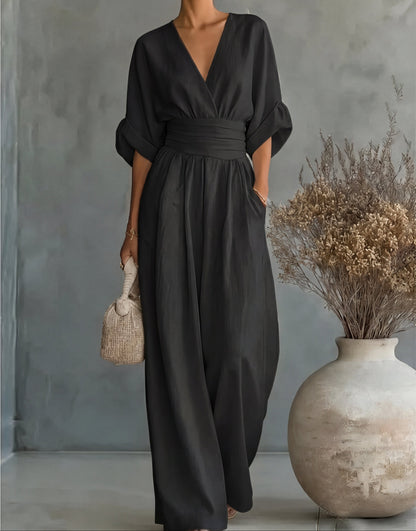 Elegant Wide-Leg Jumpsuit
