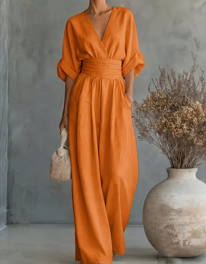 Elegant Wide-Leg Jumpsuit