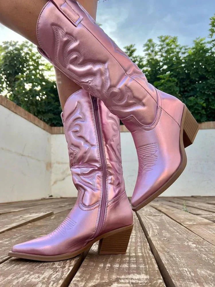 Elegant Women's Cowboy Boots